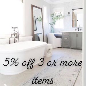 5% off 3 or more items
